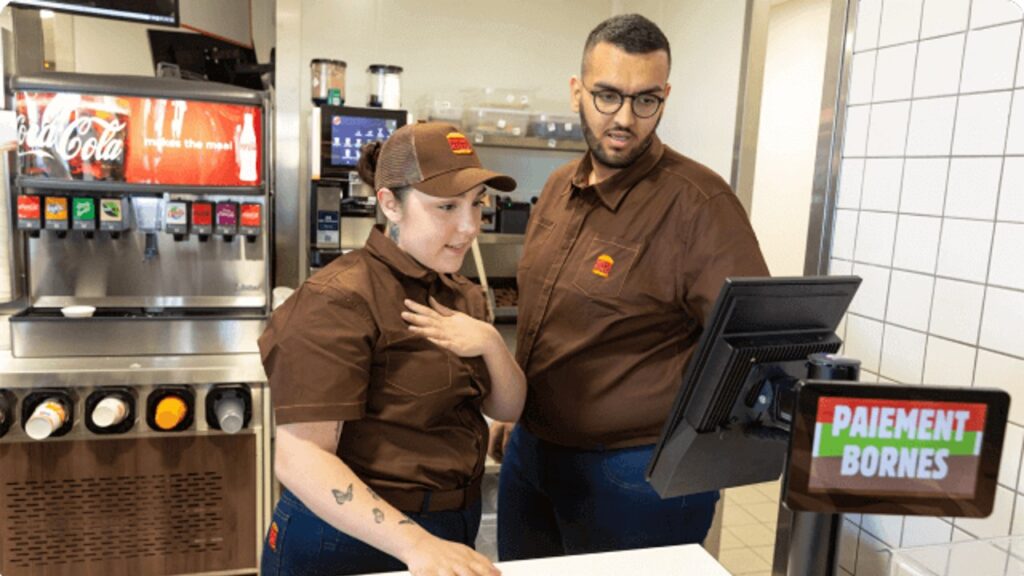 travailler chez Burger King