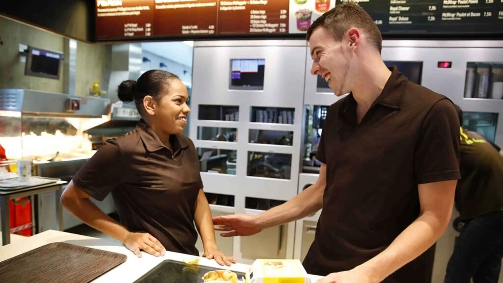 travailler chez McDonald's
