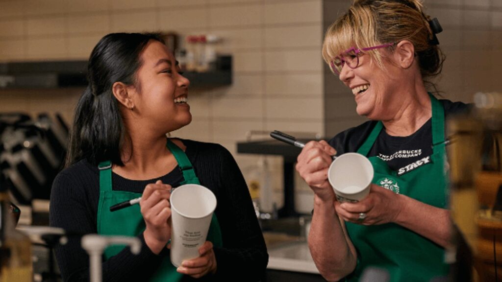 travailler chez Starbucks