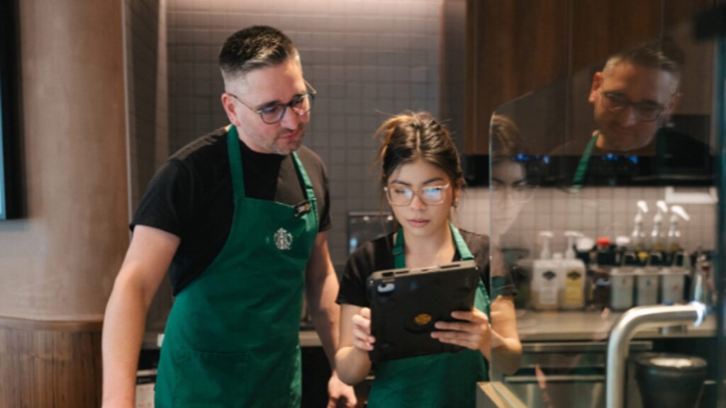 travailler chez Starbucks